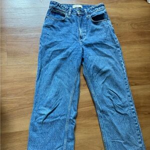 Abercrombie & fitch curve love high rise loose jean